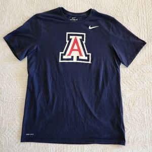 NIKE UofA Men's T-Shirt, Navy, XL